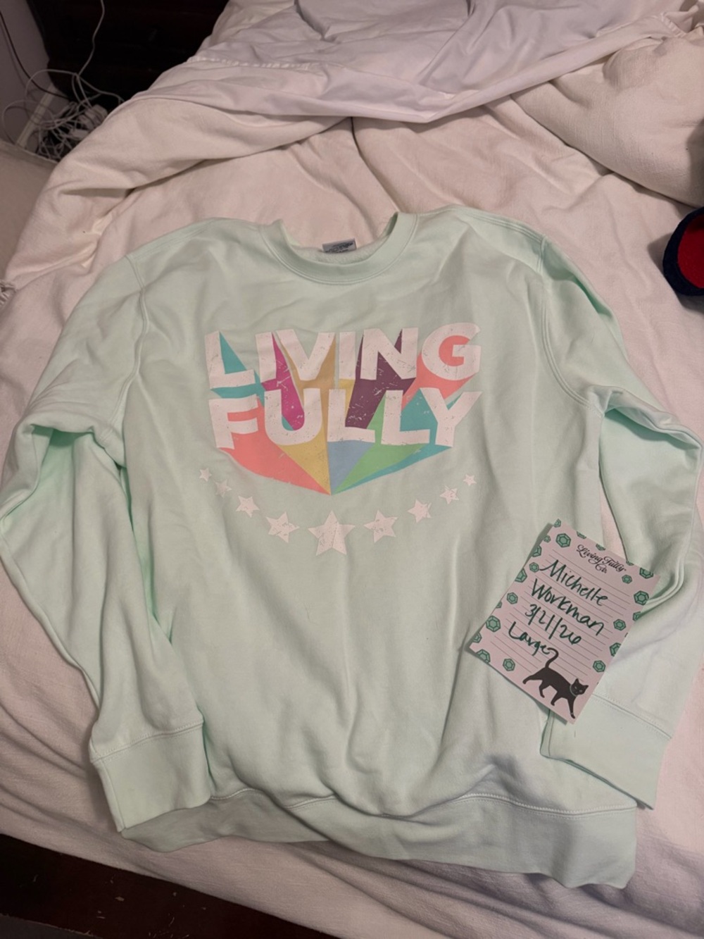 Living Fully Sweatshirt - Large